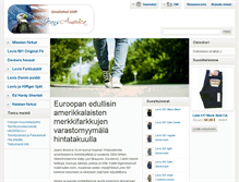 Tablet Screenshot of jeansamerica.fi